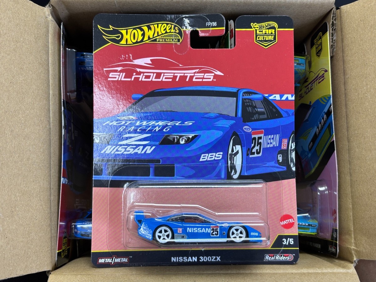 【極美品】welcome to the prudential Hot Wheels Premium Nissan 300ZX Blue Silhouettes 2025 (In