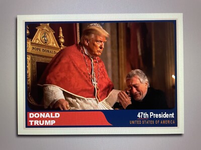 Donald Trump 2024 47 Custom ACEO Card Democrat Superfriends