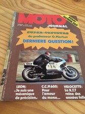 Moto Journal 156 1974 C Léon CCM 600 Velocette KTT Honda 360 Poster Korhonen ...