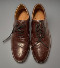 Rockport DressSports Men's Wingtip Lightweight Burgundy Oxford Shoes 8m Comfort