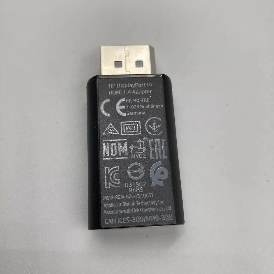 Adattatore HP DisplayPort a HDMI 1.4 (749214-001, F3W43AA) – 4K UHD. 329969 - Immagine 2 di 4