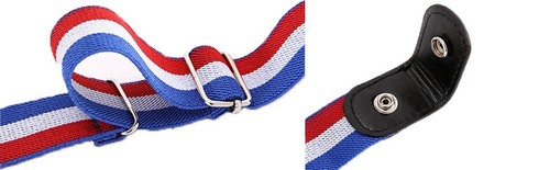 Women Mens No Bulge Hassle Buckle Free Elastic Belts Invisible Belt Jeans Dress - Picture 8 of 15