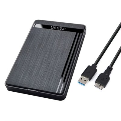 Externes Festplattengehäuse 2.5 Zoll USB 3.0 Micro-B 5Gbps SATA HDD SSD Case