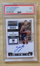 PSA 9 Panini Contenders 2023 #217 GG Jackson II RC Autograph