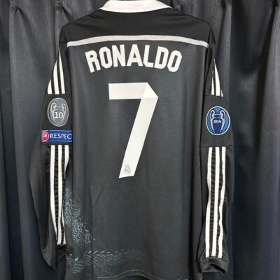 ウェア Real Madrid Y-3 Ronaldo player issue Y-3 Yohji Yamamoto Real Madrid Jersey Size 2XL no.7 Ronaldo