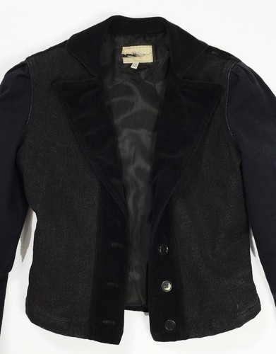 Blumarine jacket jeans velluto elegante luxury vintage donna usato giacca T4198 - Foto 2 di 12