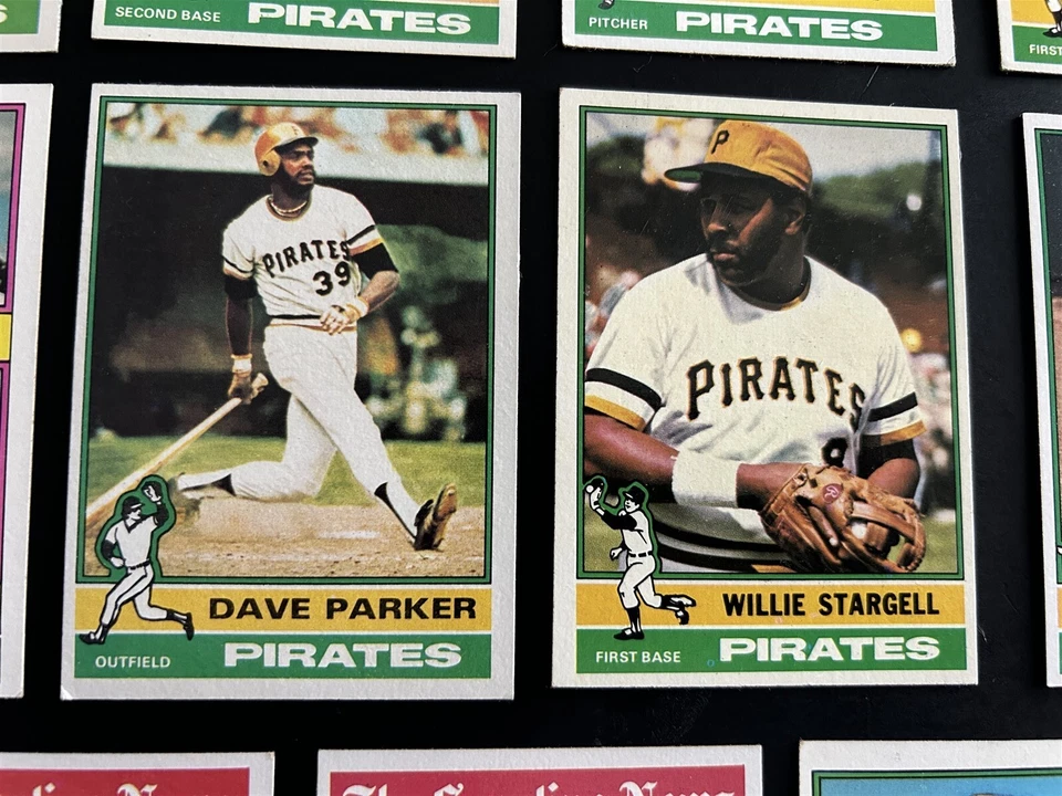 1976 Topps PITTSBURGH PIRATES Complete TEAM Set 33 WILLIE STARGELL Dave PARKER - Image 3 of 4