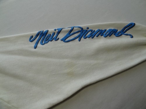 Neil Diamond On Tour Women L Sweatshirt Band VTG Signature Music 80s Made in USA - Picture 13 of 14