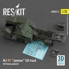 1/32 Reskit RSK32-0005 MJ-1B "Jammer" lift truck 3D Printed model kit 