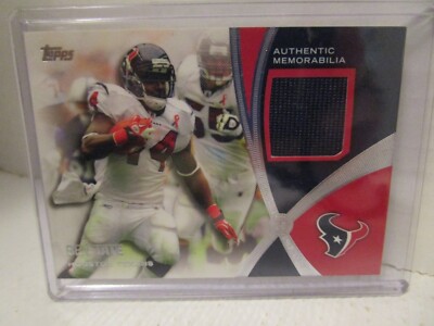 Ben Tate 2012 Topps #PPR-BT Player Worn Jersey Patch Houston Texans