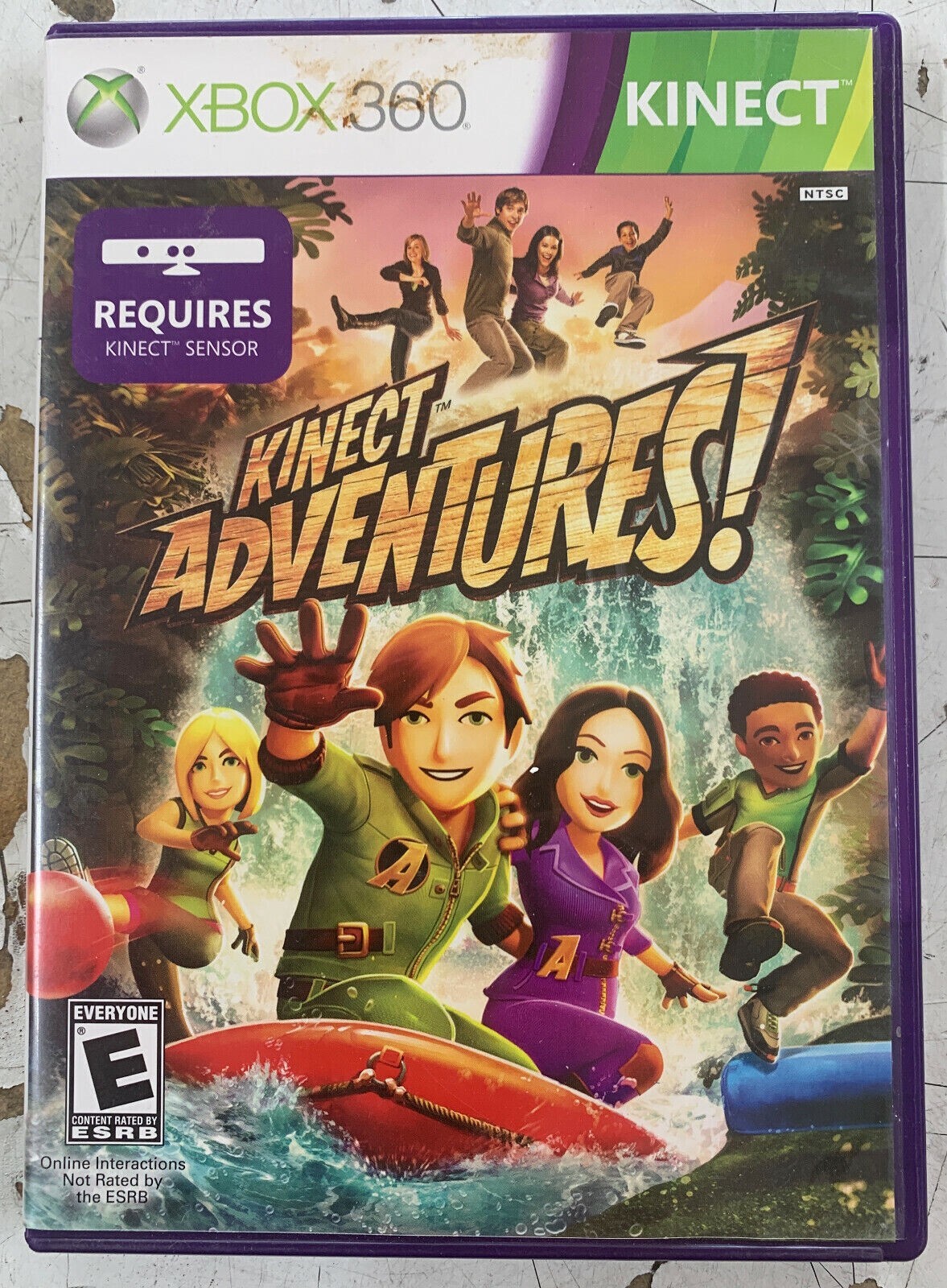 Kinect Adventures Game disc with case (Microsoft Xbox 360, 2010) | eBay