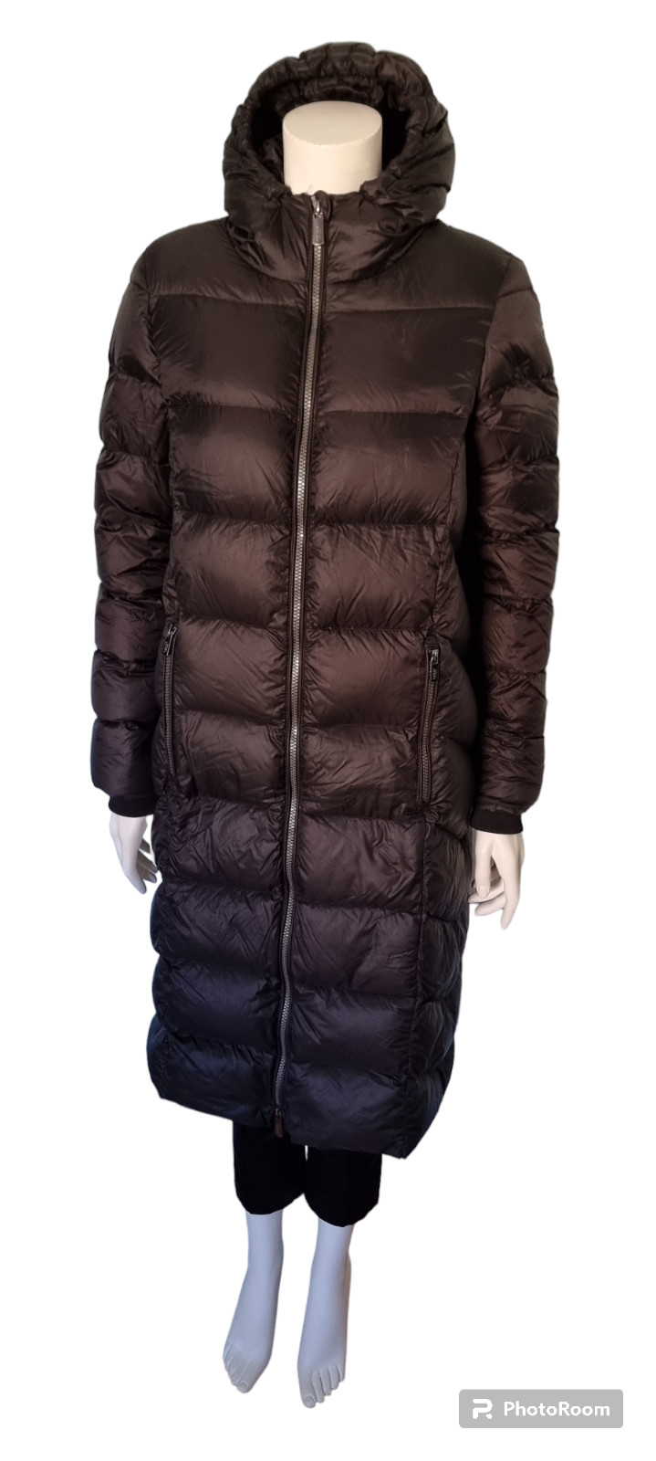Abrigo de plumón Reset Fifty Seven con capucha abrigo Down Coat negro talla L