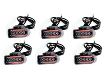 Set 6 Kits Electrical Connector For Ignition Coil UF531 Fits: Audi VW 3.2L 3.6L