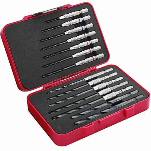 Буровое долото с шестигранной головкой VESSEL AMD14S для стали, комплект из 14 шт., с отслеживанием НОВОГО