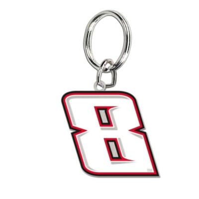 Kyle Busch 2024 Wincraft #8 Number Metal Key Ring