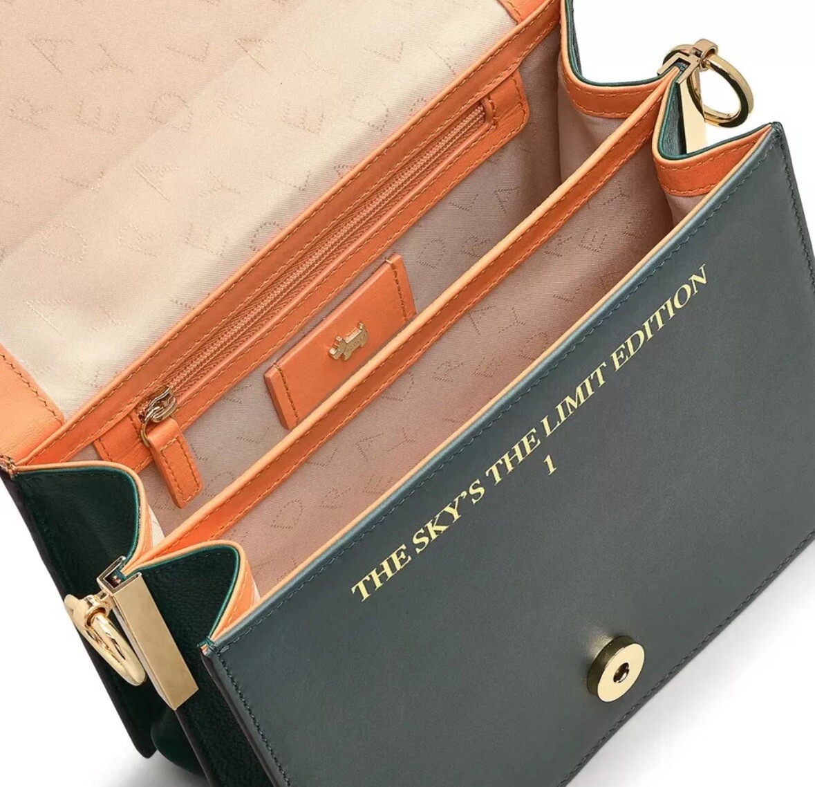 Rare Radley Book Street Edition Leather Multiway Handbag image 5