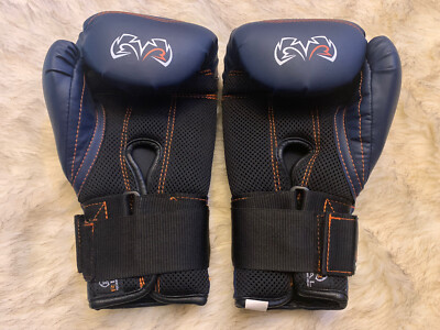 Rival Boxing RB1 2.0 Ultra Hook and Loop Bag Gloves - Blue (12