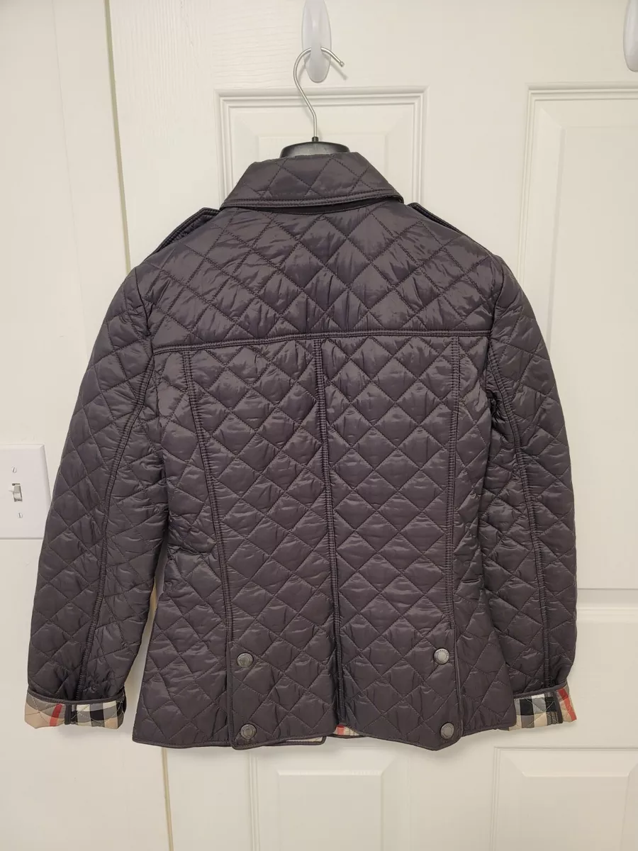 Burberry quilted jacket long 2025