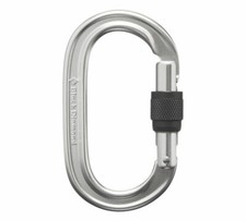 Black Diamond Carabiner Oval Keylock Screwgate