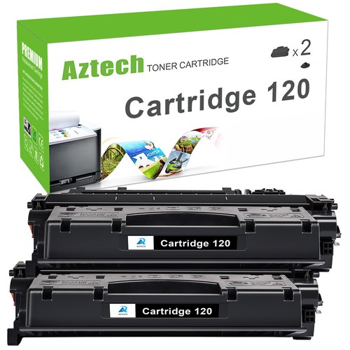 2 Pack 120 C120 Ink Toner Cartridge For Canon 120 D1120 D1150 D1370 D1380 MF6680