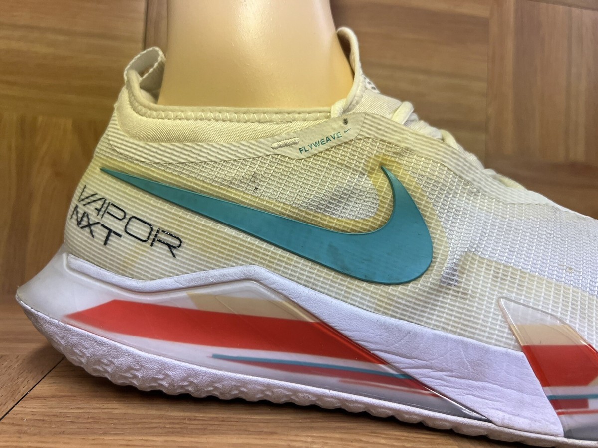 RARE🔥 Sz 12 - Nike React Vapor NXT HC White Teal Habanero Red
