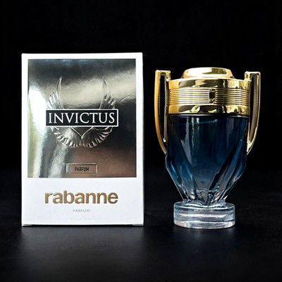 Rabanne Invictus Fragrance Parfum Spray, 3.4 fl oz Regular Size