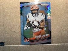 2025 Prizm Chase Brown Panini Logos Prizm /20