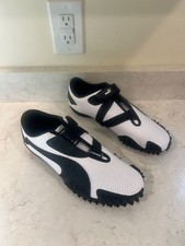 Puma Mostro Perforated Leather Pack Mens Sneakers White Black MULTI 397331-01
