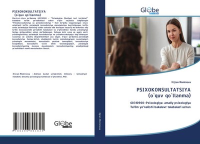 Xijran Mominova | PSIXOKONSULTATSIYA (o`quv qo`llanma) | Taschenbuch | Usbekisch