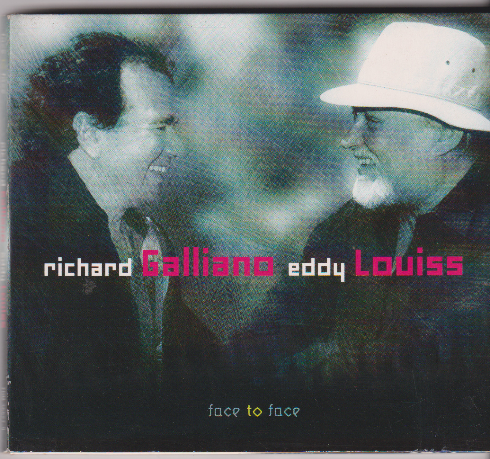 Richard Galliano / Eddy Louiss - Face To Face (CD Album) ... Digipak