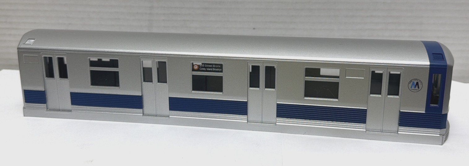 Mth Subway Car Shell 205 Street Bronx / Coney Island New York Nyc Transit - New