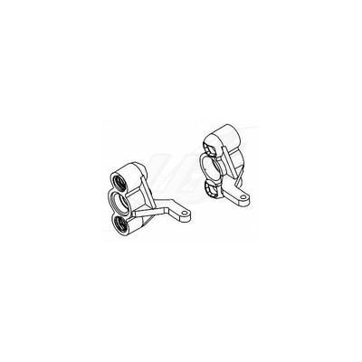 [ES] Robitronic Front Steering Joint Arm Set TEC, NTC - R30008