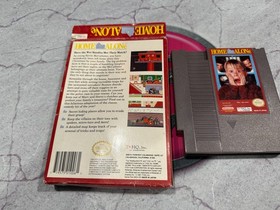 Home Alone With Box and Manual Nintendo NES Video Game