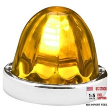 92431 Stainless Steel Watermelon Glass Lens Kit for Light Amber 1156 Bulb Base