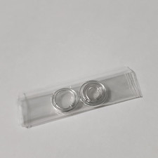 Tiny Silver Hoop Earrings 3 Pair 3 Sizes