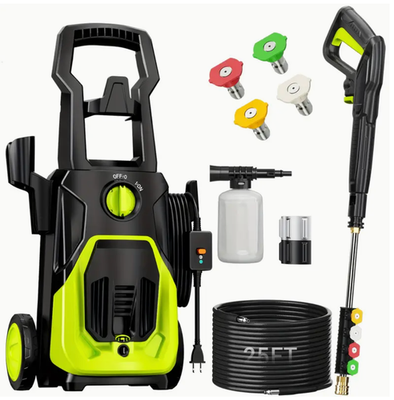 #ad Electric Pressure Washer 4800 PSI 2.8 GPM Electric Power Washer with 4 Nozzles $109.99