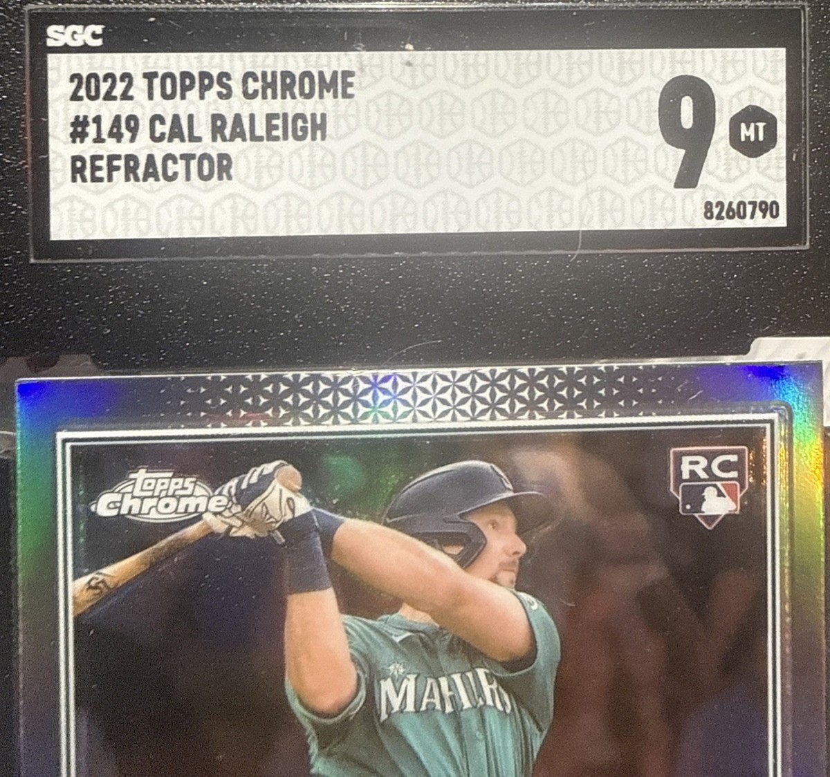2022 Topps Chrome - Cal Raleigh #149 Refractor💥 (RC) | eBay