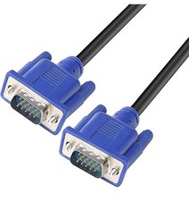 Cable de 1,5 M 15 PIN VGA A VGA para monitor LED LCD TV proyector PC BASE USB HDTV:
