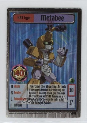 1999 Medabots Trading Card Game Starter Deck Metabee #SD31