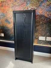 IKEA Billy Bookcase Black Oak Efect with Doors - collection only