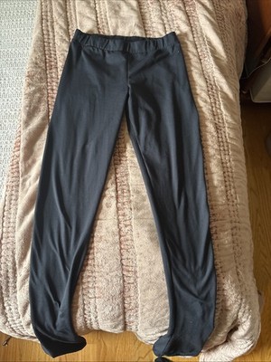 Chloe Noel Black Over The Boot Figure Skating Pants In Adult Large Pre Owned