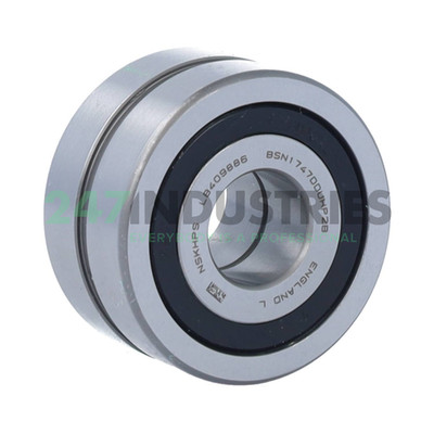 BSN1747DDUHP2B NSK 17 x 47 x 25 mm ANG. CONT. THR. BALL, DOUB. D.