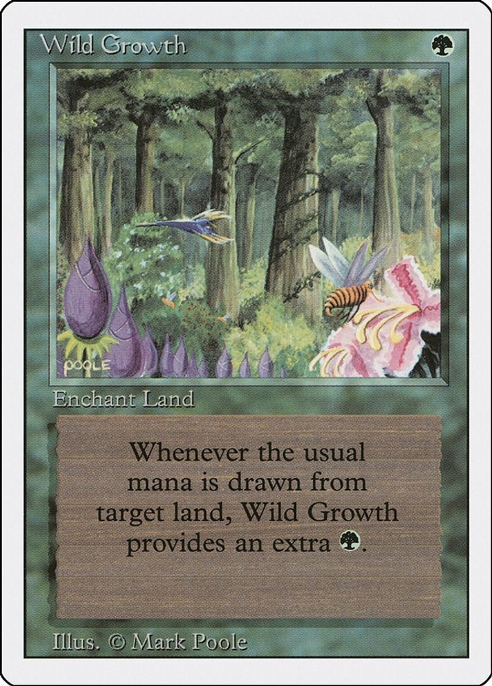 Wild Growth 3ED - 230 MP Revised Edition Magic