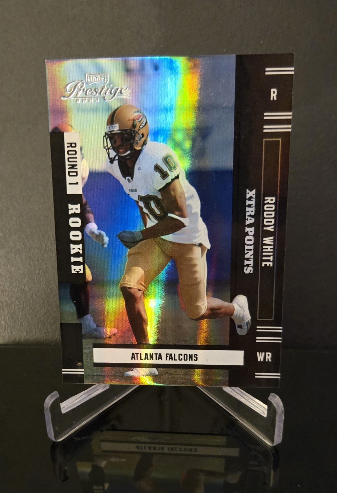 Roddy White Playoff Prestige #206 Xtra Points Black