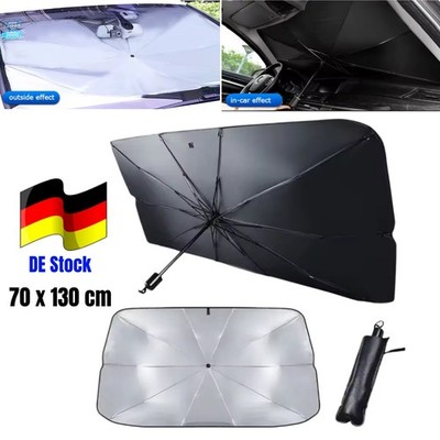 Auto Sonnenschutz Windschutzscheibe Sonnenschirm Frontscheibe UV-Block Faltbar M
