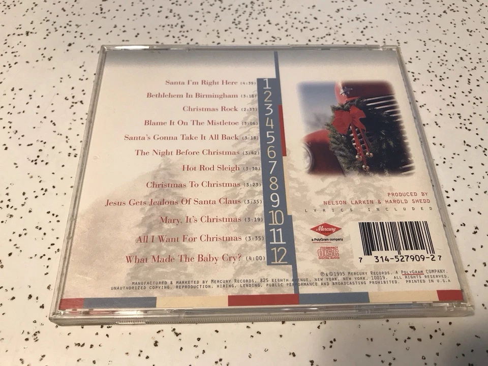 Toby Keith Cd  Christmas to Christmas 1995  Country  Mercury Records Good Cond - Imagem 2 de 4