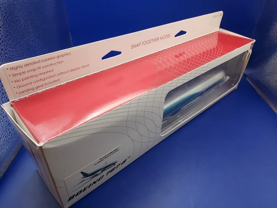 霍根波音787-8 DreamLiner HG3497 1: 200 比例波音房屋颜色 — 第 4/4 张图片