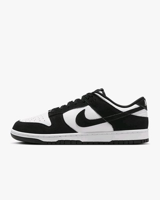 Women Nike Dunk Low Retro - White/Black-White (Size 7.5)