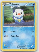 Black and White Oshawott 27/114 Common Pokemon HP
