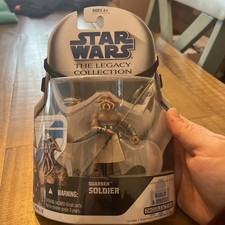 NEW STAR WARS LEGACY COLLECTION QUARREN SOLDIER BD 15 HASBRO FIGURE  S70
